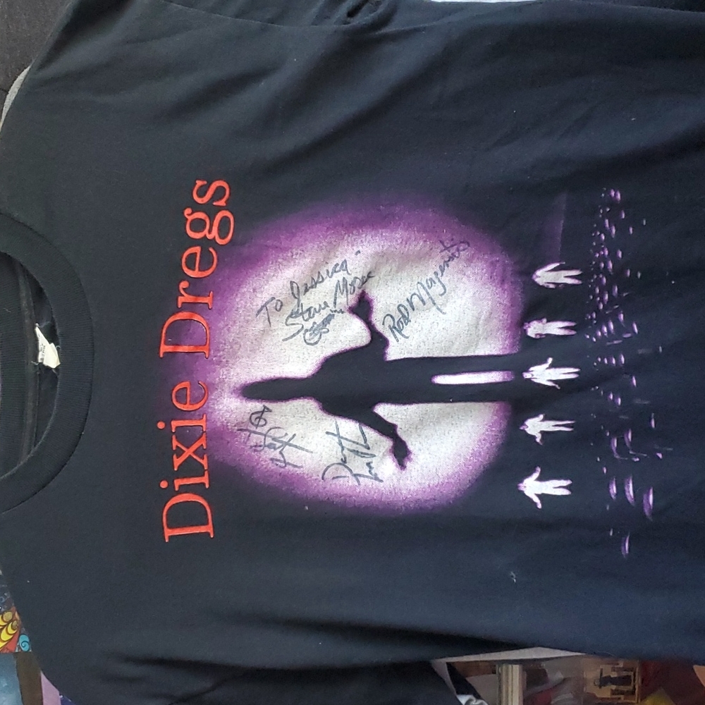 Dixie Dregs Autographed Tee